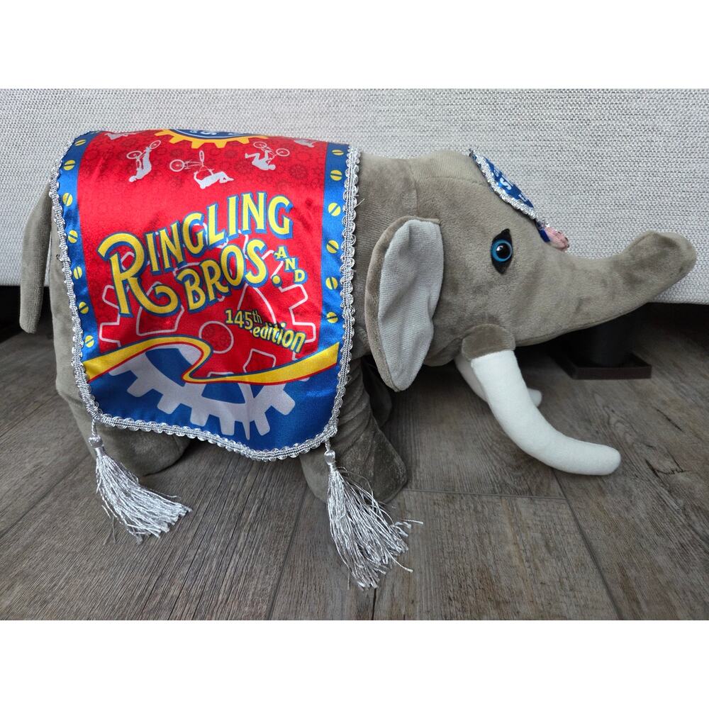 Ringling Bros. and Barnum &‎ Bailey "145th Edition" Elephant Plush